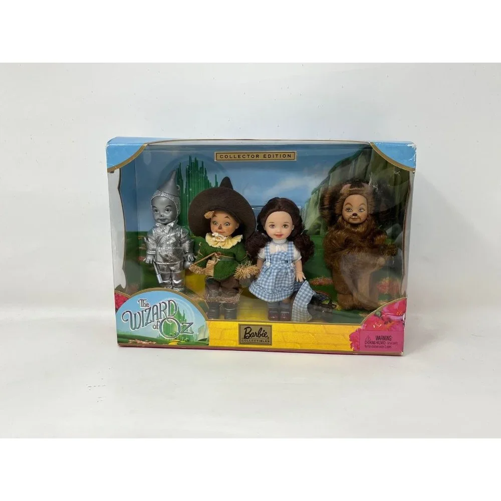 Barbie Kelly Doll and Friends Wizard of Oz Collector Doll Set NEW